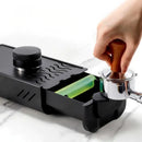 GobekUsa Espresso Knockbox Grounds Bin & Barista Tamping Station Tray