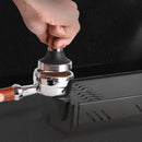 GobekUsa Espresso Knockbox Grounds Bin & Barista Tamping Station Tray