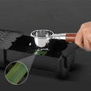 GobekUsa Espresso Knockbox Grounds Bin & Barista Tamping Station Tray