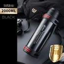 GobekUsa Insulated Stainless Steel Water Bottle Large Capacity Flask Outdoor Travel Cup