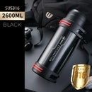 GobekUsa Insulated Stainless Steel Water Bottle Large Capacity Flask Outdoor Travel Cup