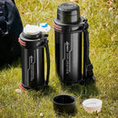 GobekUsa Insulated Stainless Steel Water Bottle Large Capacity Flask Outdoor Travel Cup