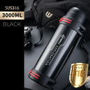 GobekUsa Insulated Stainless Steel Water Bottle Large Capacity Flask Outdoor Travel Cup