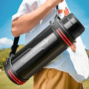 GobekUsa Insulated Stainless Steel Water Bottle Large Capacity Flask Outdoor Travel Cup