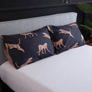 GobekUsa Leopard Print Duvet Set for Double/Queen/King Size Beds