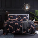 GobekUsa Leopard Print Duvet Set for Double/Queen/King Size Beds