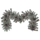 Black & Silver Christmas Garland