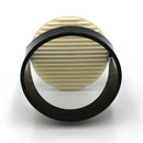 Black and white burger press kitchen meat maker with spring handle by Decorbites