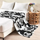 GobekUsa Camellia Knitted Blanket: Soft Spring/Summer Office Nap Sofa High-End Single Quilt