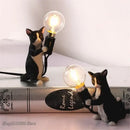 GobekUsa Cat Resin Table Lamp for Children's Bedroom Decor