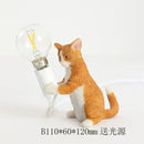 GobekUsa Cat Resin Table Lamp for Children's Bedroom and Home Decor