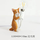 GobekUsa Cat Resin Table Lamp for Children's Bedroom and Home Decor