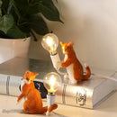 GobekUsa Cat Resin Table Lamp for Children's Bedroom and Home Decor
