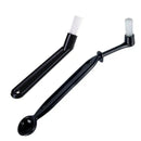Black and white espresso machine coffee brush spoon kitchen tool by Decorbites