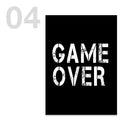 GobekUsa Black and White Game Controller Wall Art