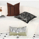 GobekUsa Avocado Green Jungle Plants Patchwork Luxury Lumbar Pillow Cover 30x50cm