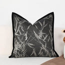 GobekUsa Avocado Green Jungle Plants Patchwork Luxury Lumbar Pillow Cover 30x50cm