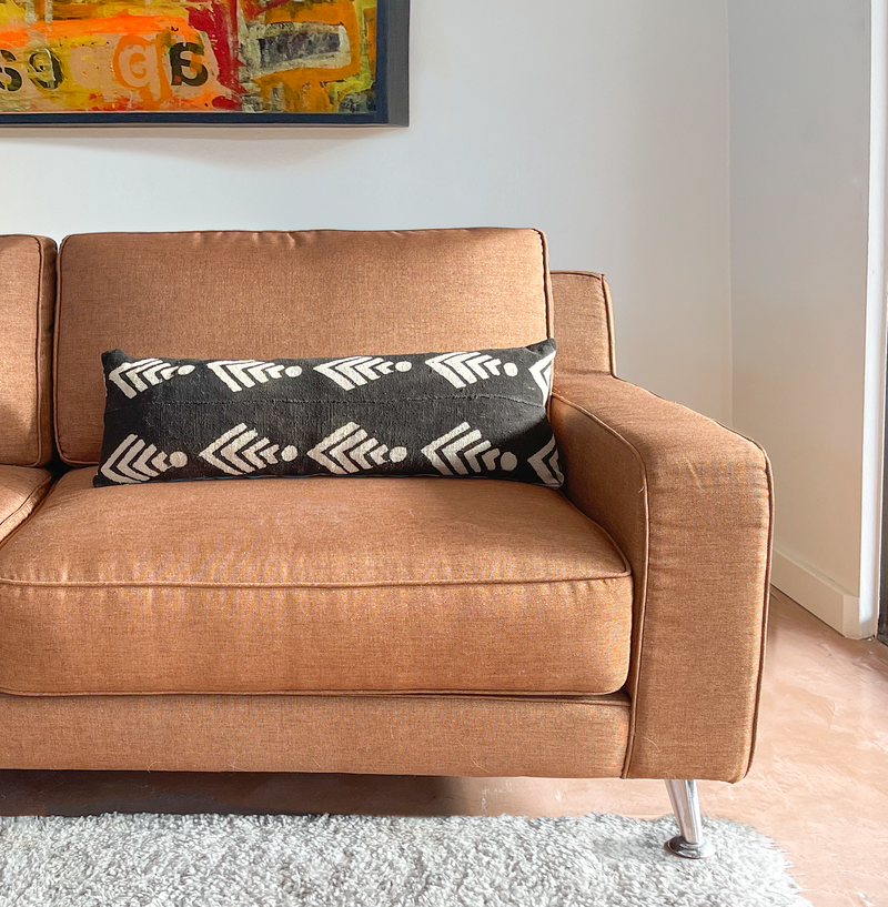 Black & White long Chair Pillows