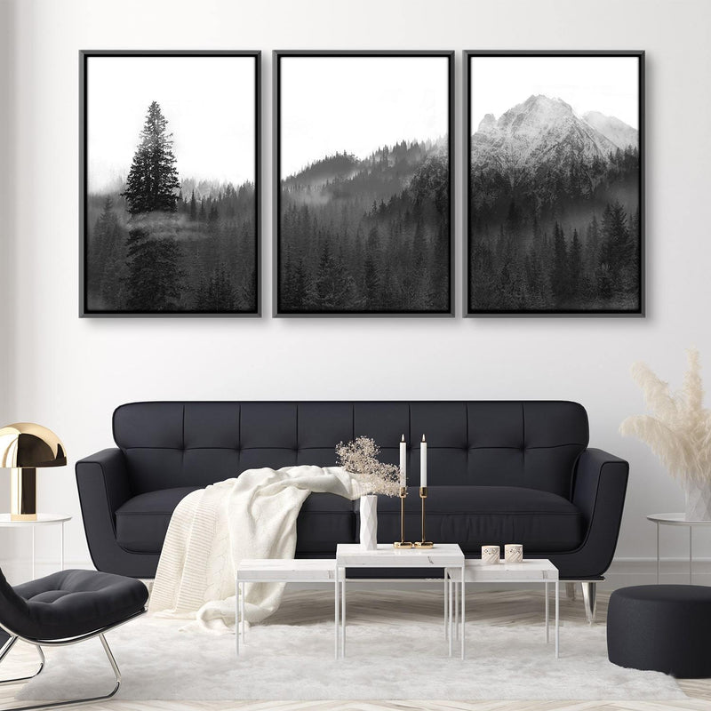 Black and White Nature Canvas