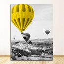 GobekUsa Black and White Nordic Landscape Canvas Set