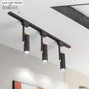 GobekUsa Nordic Tubular Metallic Spotlight with Wood Cap
