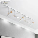 GobekUsa Nordic Tubular Metallic Spotlight with Wood Cap