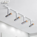GobekUsa Nordic Tubular Metallic Spotlight with Wood Cap
