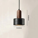GobekUsa Cream Nordic Small Pendant Lamp for Modern Wabi Sabi Bedroom Decor