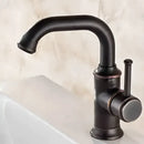 GobekUsa Black Antique Brass Basin Faucet - Hot/Cold Mixer for Bathroom Sink Aesthetics