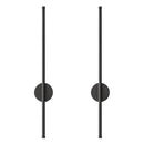 GobekUsa Black Battery Operated Wall Sconces (SET OF 2)