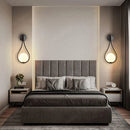 GobekUsa Black Battery Operated Wall Sconces With Remote