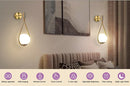 GobekUsa Black Battery Operated Wall Sconces With Remote