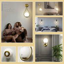 GobekUsa Black Battery Operated Wall Sconces With Remote