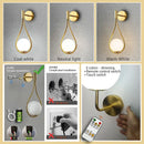 GobekUsa Black Battery Operated Wall Sconces With Remote