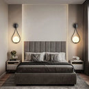 GobekUsa Black Battery Operated Wall Sconces With Remote