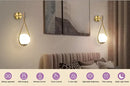 GobekUsa Black Battery Operated Wall Sconces With Remote