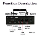 GobekUsa Beam Stroboscope Laser Music Light Effect Projector for Home Party