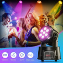 GobekUsa Big Dipper RGBW Mini Moving Head Party Light Set for Bars - 2pcs
