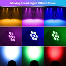 GobekUsa Big Dipper RGBW Mini Moving Head Party Light Set for Bars - 2pcs