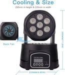 GobekUsa Big Dipper RGBW Mini Moving Head Party Light Set for Bars - 2pcs