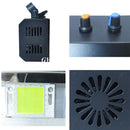 GobekUsa 100W Auto Sound Control LED White Strobe Light for Music Shows