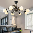 GobekUsa Branch LED Ceiling Fan Lights with Remote Control for Home, Bedroom, Dining Room