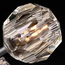 GobekUsa Black Bronze Copper Crystal Chandelier Lights for Kitchen Island Dining Decor