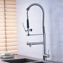 GobekUsa Black Bronze Kitchen Mixer Faucet with 360 Rotation - Single Handle Sink Tap