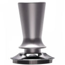 Black calibrated espresso coffee tamper kitchen spring handle tool by Decorbites