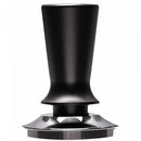 Black calibrated espresso coffee tamper kitchen spring handle tool by Decorbites