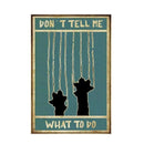 GobekUsa Black Cat Reading Music Poster for Home Decor