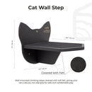Wooden Cat Step - Black