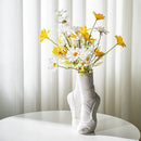 GobekUsa Ballet Shoes Vase: Realistic Dancer Portrait Sculpture for Home Decoration