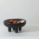 GobekUsa Imitation Wood Grain Corner Tray Fruit Bowl Desktop Storage Jewelry Plate Tray